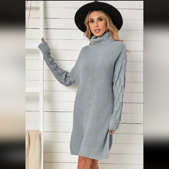 Dresses Womens Long Sleeve Sweater Dress Poshmark